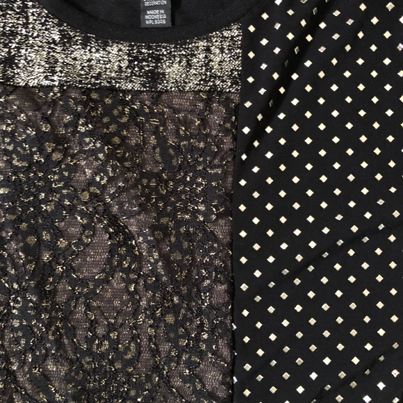 Womens' metallic/metal sweater by Style Co, XL, NWOT - Picture 5 of 6